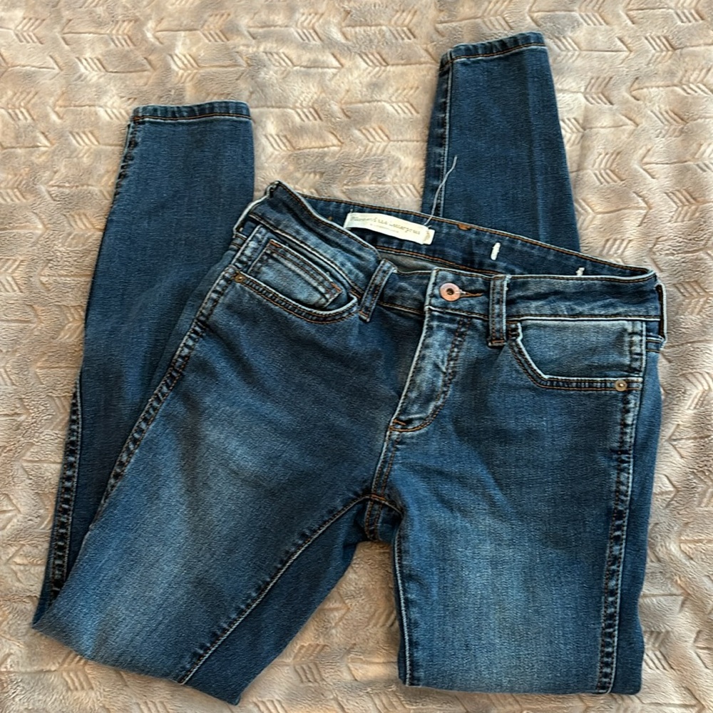 Anthropologie Pilcro and the Letter Press Mid Rise Skinny Jeans